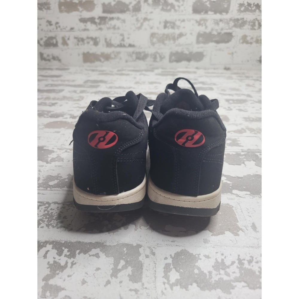 Heelys Voyager Skate Shoes Black‎ Red Youth Size 6 - Picture 3 of 8